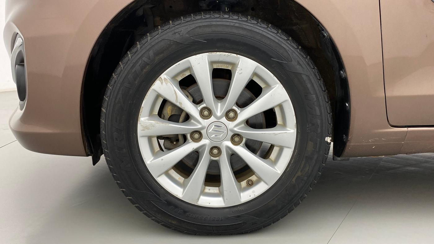2013 Maruti Ertiga ZXI, Petrol, Manual, 50,958 km, Left Front Wheel