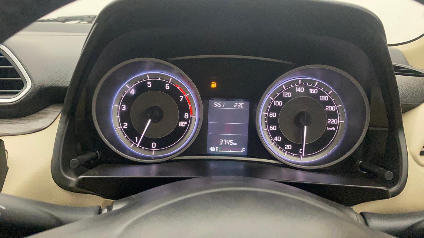 2023 Maruti Dzire ZXI, Petrol, Manual, 3,745 km, Odometer Image