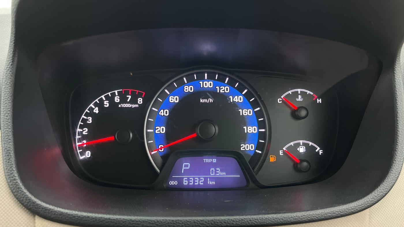2015 Hyundai Xcent SX AT 1.2 (O), Petrol, Automatic, 63,320 km, Odometer Image