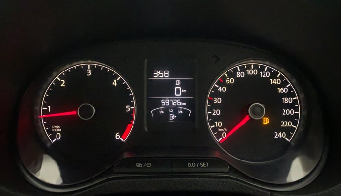 2017 Volkswagen Ameo HIGHLINE1.5L, Diesel, Manual, 59,726 km, Odometer Image