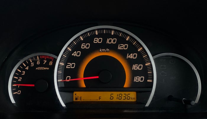 2014 Maruti Wagon R 1.0 VXI, Petrol, Manual, 61,882 km, Odometer Image