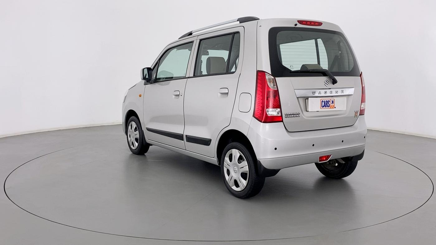 2014 Maruti Wagon R 1.0 VXI, Petrol, Manual, 61,882 km, Left Back Diagonal