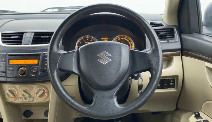 2013 Maruti Swift Dzire VXI, Petrol, Manual, 62,618 km, Steering Wheel Close Up