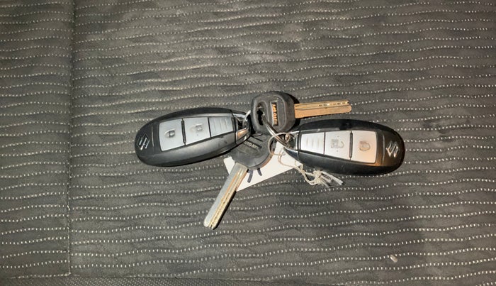 2018 Maruti Baleno ALPHA PETROL 1.2, Petrol, Manual, 54,952 km, Key Close Up