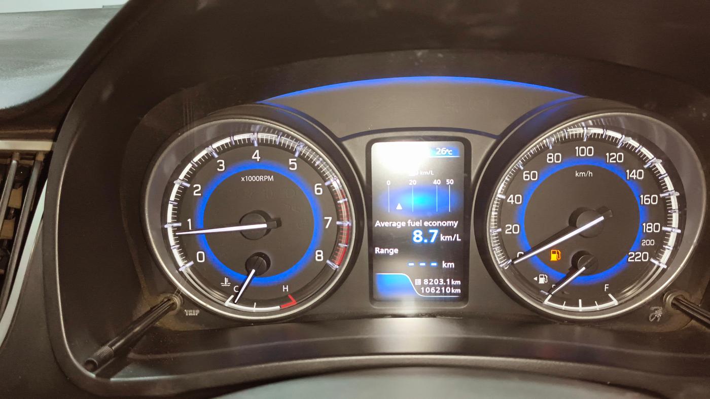 2017 Maruti Baleno ALPHA PETROL 1.2, Petrol, Manual, 1,06,198 km, Odometer Image