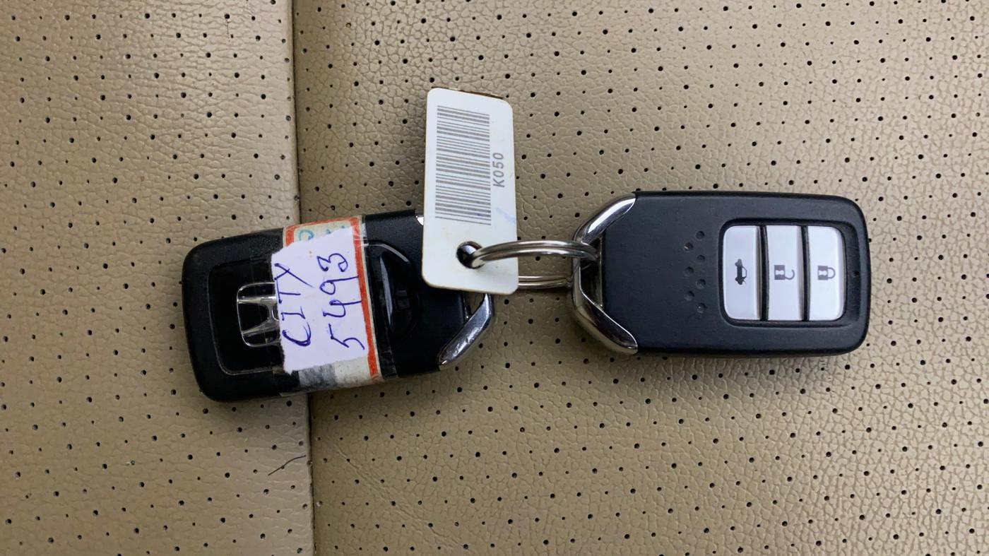 2018 Honda City 1.5L I-VTEC ZX CVT, Petrol, Automatic, 98,711 km, Key Close Up