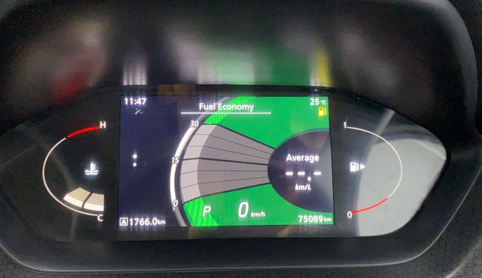 2021 Nissan MAGNITE XV TURBO CVT, Petrol, Automatic, 75,065 km, Odometer Image