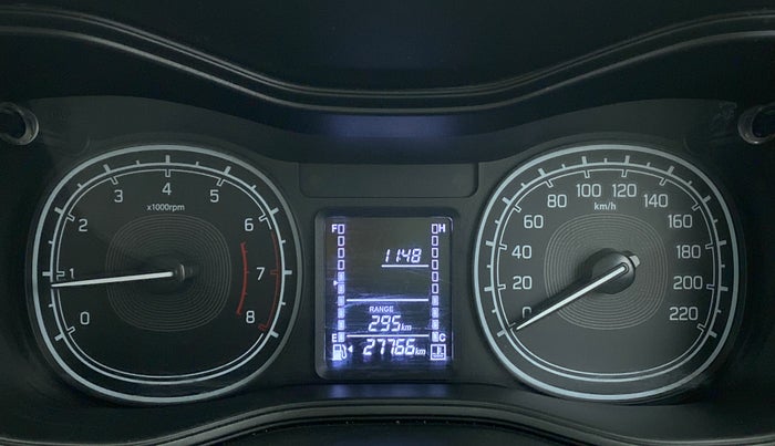 2021 Maruti Vitara Brezza VXI, Petrol, Manual, 27,815 km, Odometer Image