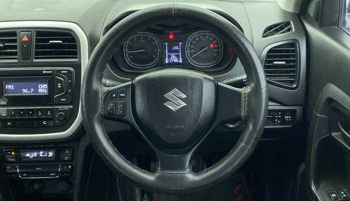 2021 Maruti Vitara Brezza VXI, Petrol, Manual, 27,815 km, Steering Wheel Close Up