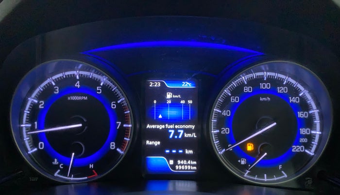 2016 Maruti Baleno ZETA PETROL 1.2, Petrol, Manual, 99,794 km, Odometer Image