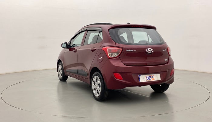 2015 Hyundai Grand i10 SPORTZ 1.2 KAPPA VTVT, Petrol, Manual, 71,730 km, Left Back Diagonal