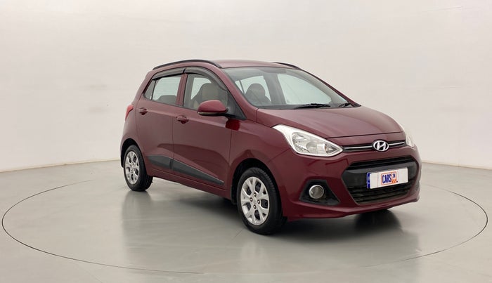 2015 Hyundai Grand i10 SPORTZ 1.2 KAPPA VTVT, Petrol, Manual, 71,730 km, Right Front Diagonal