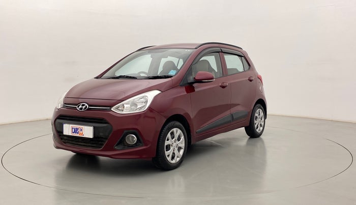 2015 Hyundai Grand i10 SPORTZ 1.2 KAPPA VTVT, Petrol, Manual, 71,730 km, Left Front Diagonal