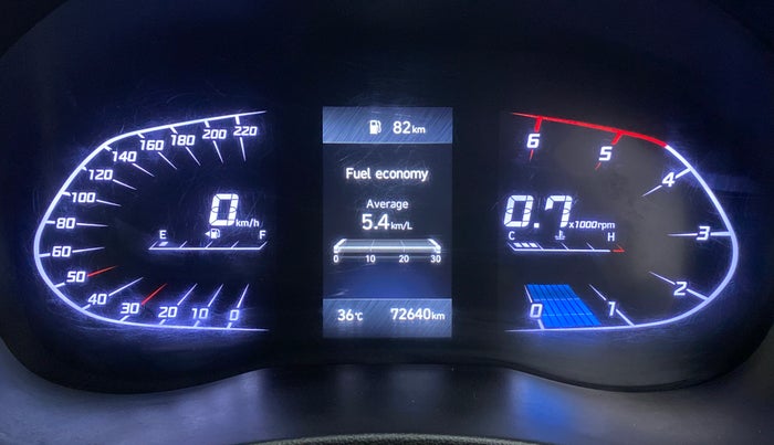 2020 Hyundai Verna SX (O) 1.5 CRDI, Diesel, Manual, 73,029 km, Odometer Image