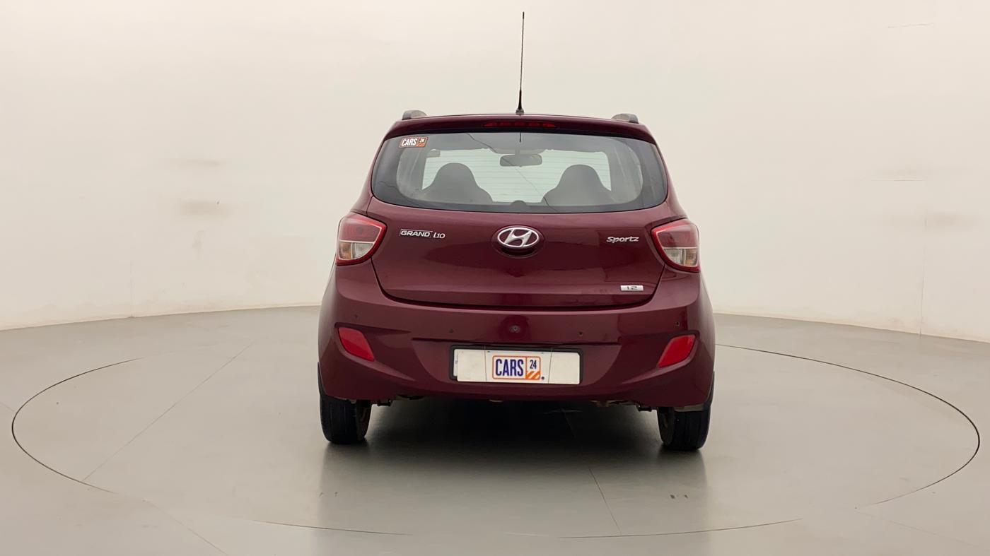 2015 Hyundai Grand i10 SPORTZ 1.2 KAPPA VTVT, Petrol, Manual, 76,388 km, Back/Rear