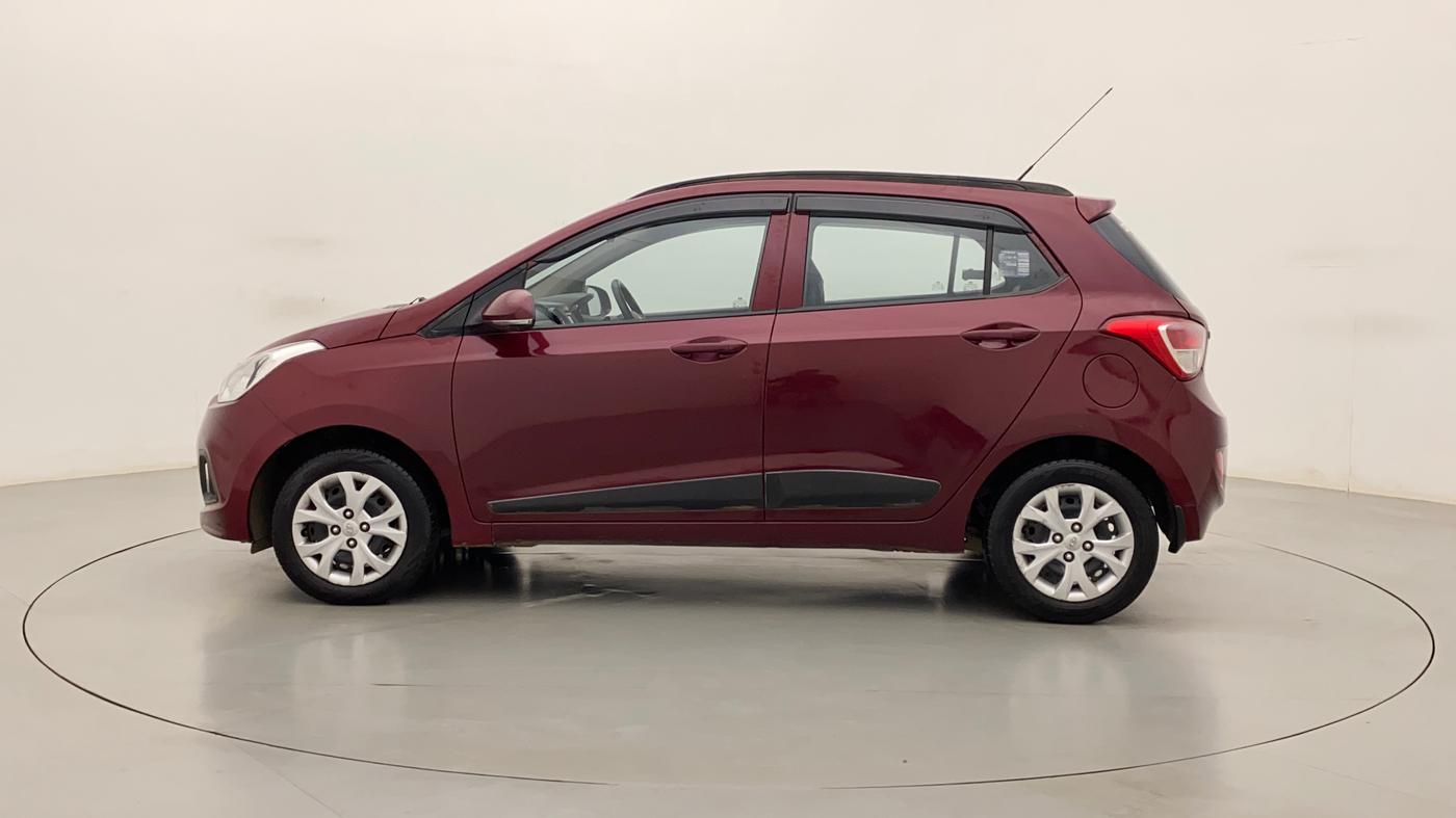 2015 Hyundai Grand i10 SPORTZ 1.2 KAPPA VTVT, Petrol, Manual, 76,388 km, Left Side