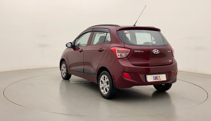 2015 Hyundai Grand i10 SPORTZ 1.2 KAPPA VTVT, Petrol, Manual, 76,388 km, Left Back Diagonal
