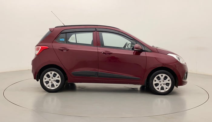 2015 Hyundai Grand i10 SPORTZ 1.2 KAPPA VTVT, Petrol, Manual, 76,388 km, Right Side View