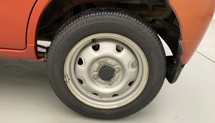 2011 Maruti Alto K10 LXI, Petrol, Manual, 14,213 km, Left Rear Wheel