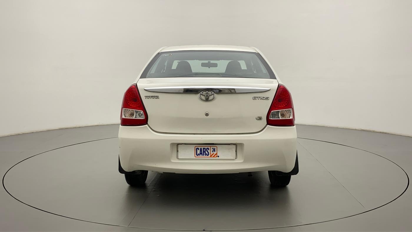2011 Toyota Etios G, Petrol, Manual, 55,556 km, Back/Rear
