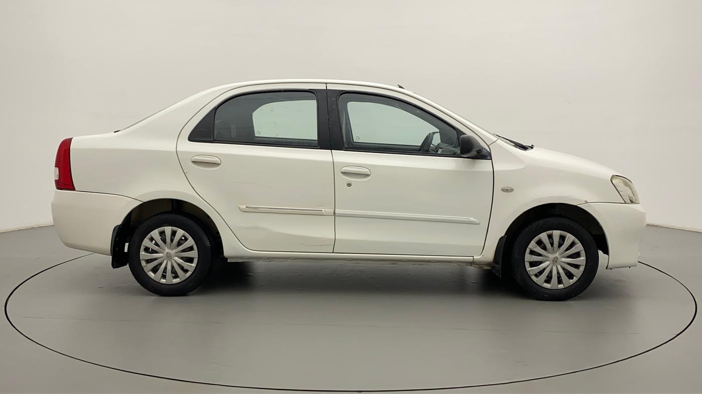 2011 Toyota Etios G, Petrol, Manual, 55,556 km, Right Side View