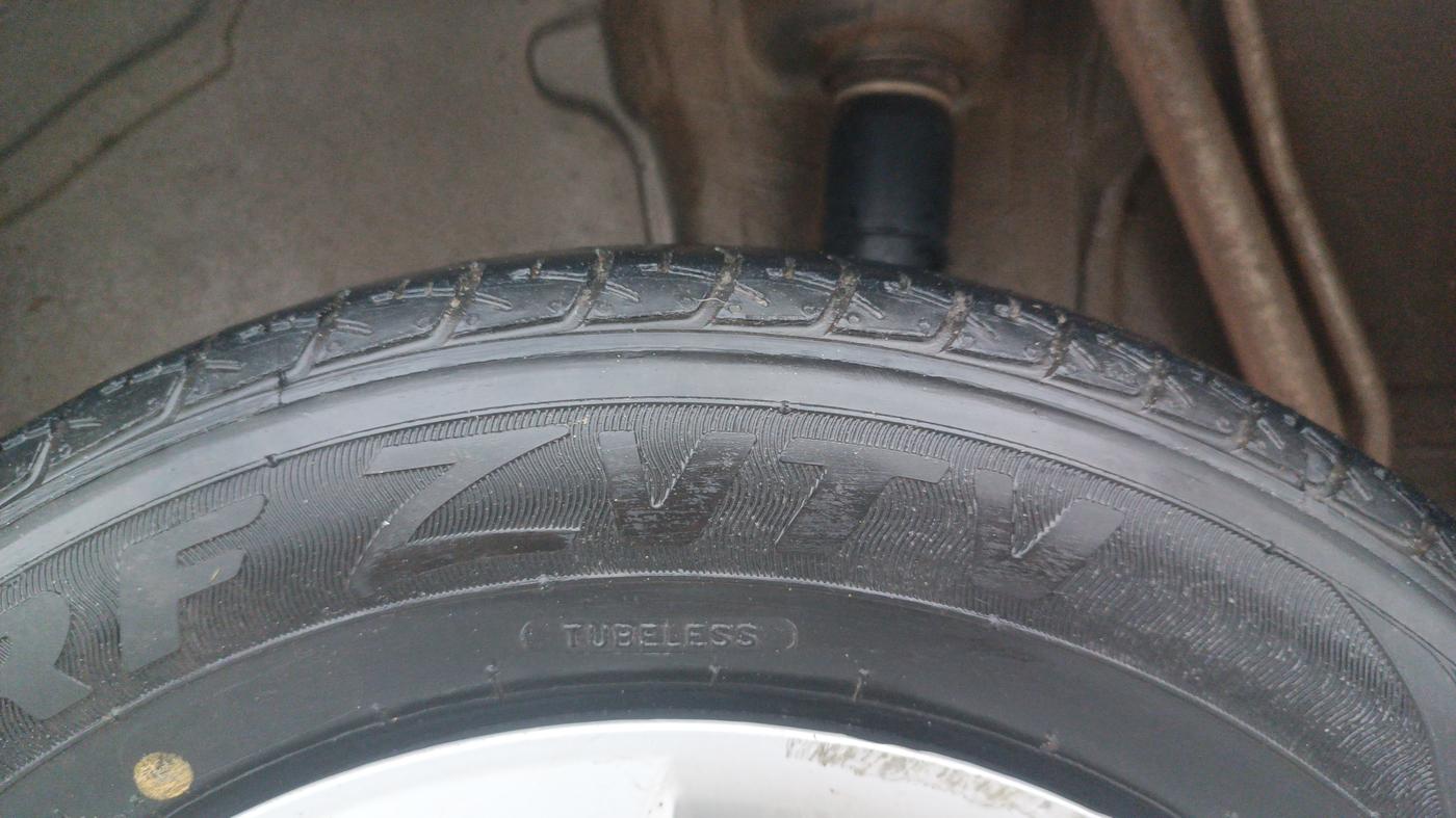 2021 Maruti New Wagon-R ZXI 1.2, Petrol, Manual, 37,847 km, Left Rear Tyre Tread