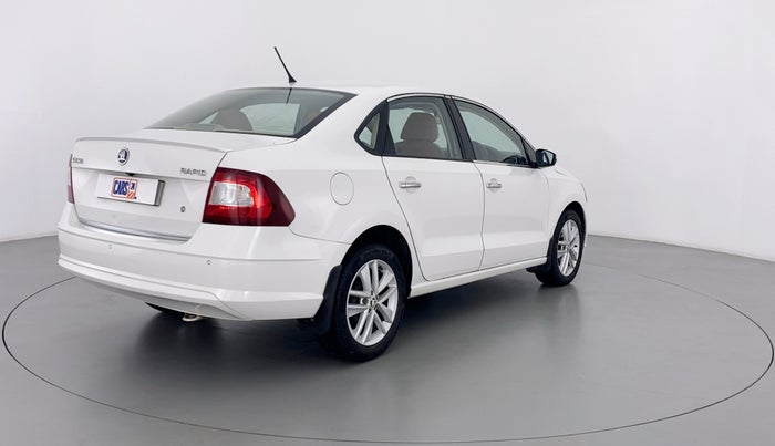 2017 Skoda Rapid Style 1.5 TDI AT, Diesel, Automatic, 90,406 km, Right Back Diagonal