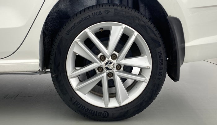 2017 Skoda Rapid Style 1.5 TDI AT, Diesel, Automatic, 90,406 km, Left Rear Wheel