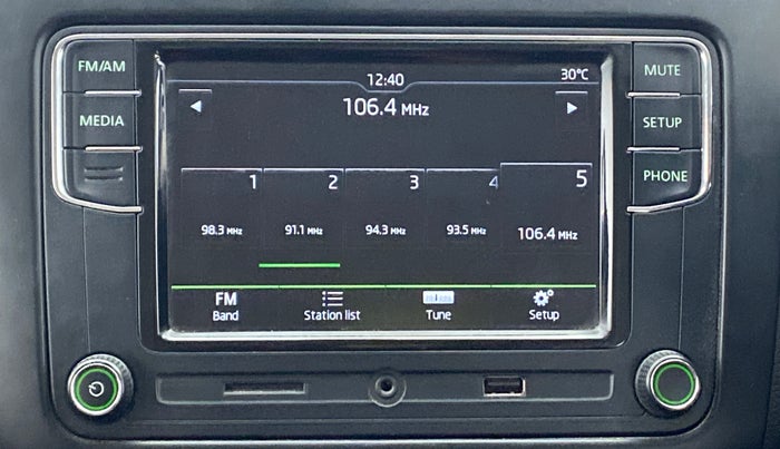 2017 Skoda Rapid Style 1.5 TDI AT, Diesel, Automatic, 90,406 km, Infotainment System