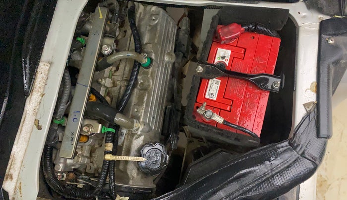 2022 Maruti Eeco 5 STR AC (O), Petrol, Manual, 35,543 km, Engine View - Left