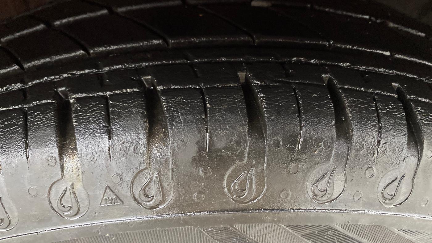 2020 Datsun Redi Go T(O), Petrol, Manual, 7,046 km, Right Front Tyre Tread