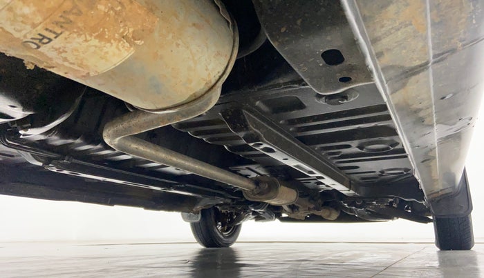 2007 Hyundai Santro Xing GLS, Petrol, Manual, 8,515 km, Rear right underbody view