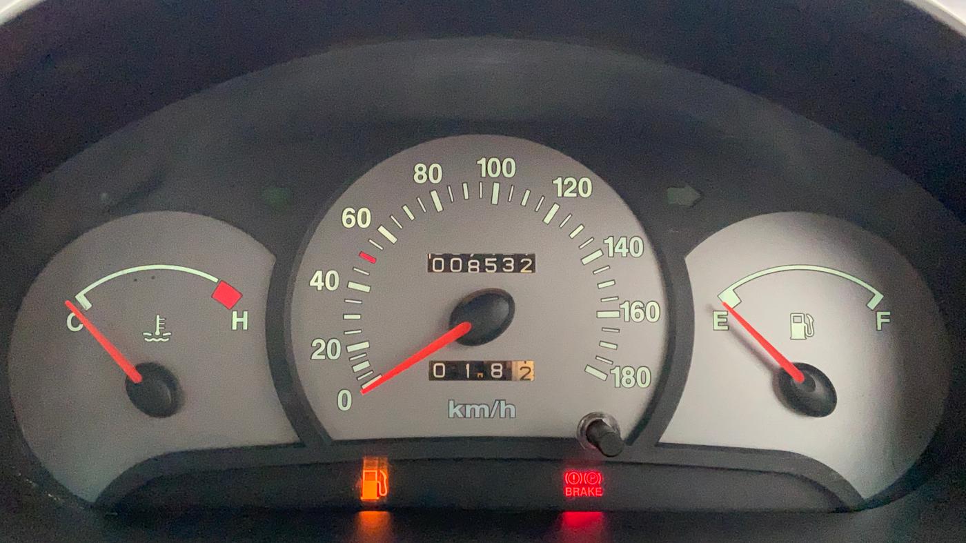 2007 Hyundai Santro Xing GLS, Petrol, Manual, 8,515 km, Odometer View
