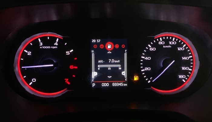 2021 Mahindra Thar LX PETROL HT 4WD AT, Petrol, Automatic, 69,333 km, Odometer Image