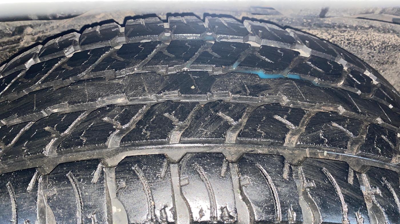 2021 Mahindra Thar LX PETROL HT 4WD AT, Petrol, Automatic, 69,333 km, Right Rear Tyre Tread