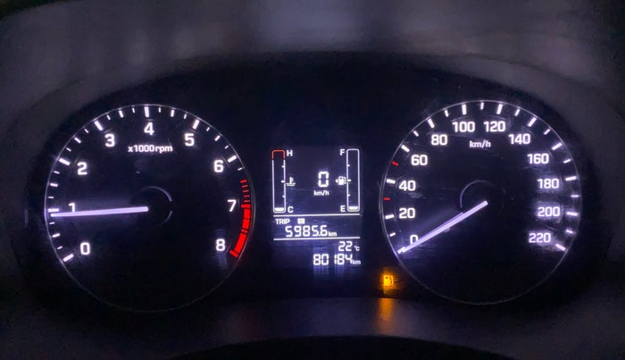 2016 Hyundai Creta SX PLUS 1.6 PETROL, Petrol, Manual, 80,183 km, Odometer Image