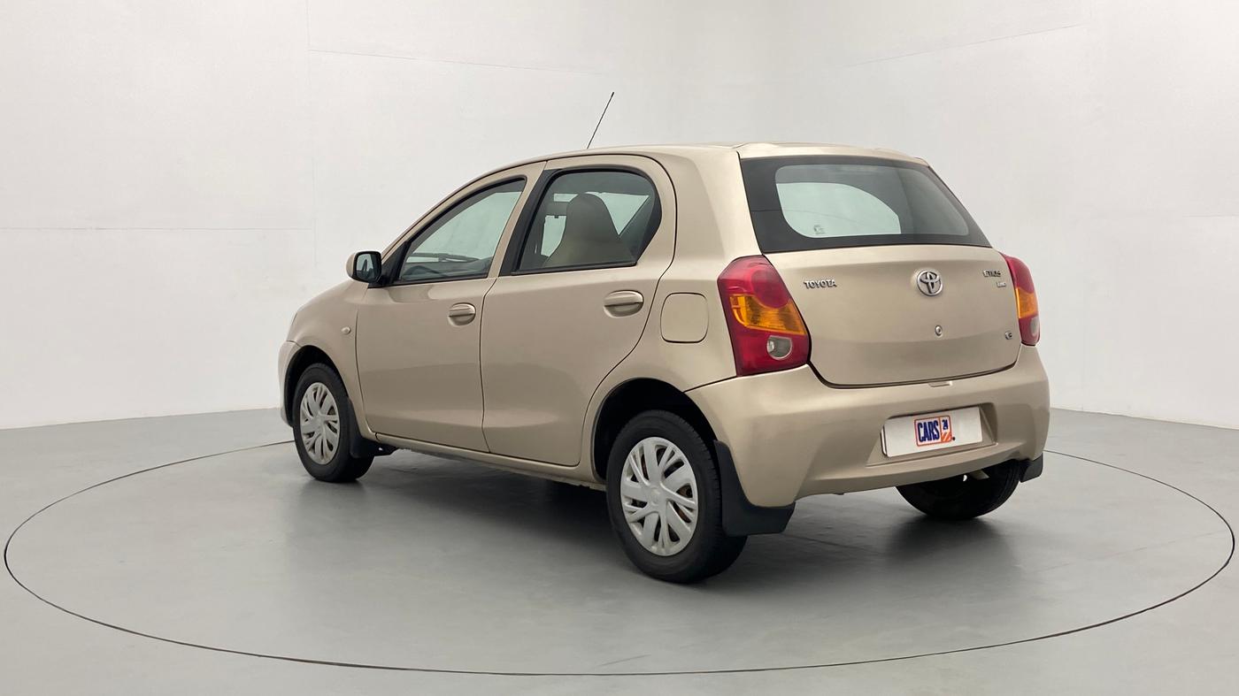 2012 Toyota Etios Liva G, Petrol, Manual, 1,03,218 km, Left Back Diagonal