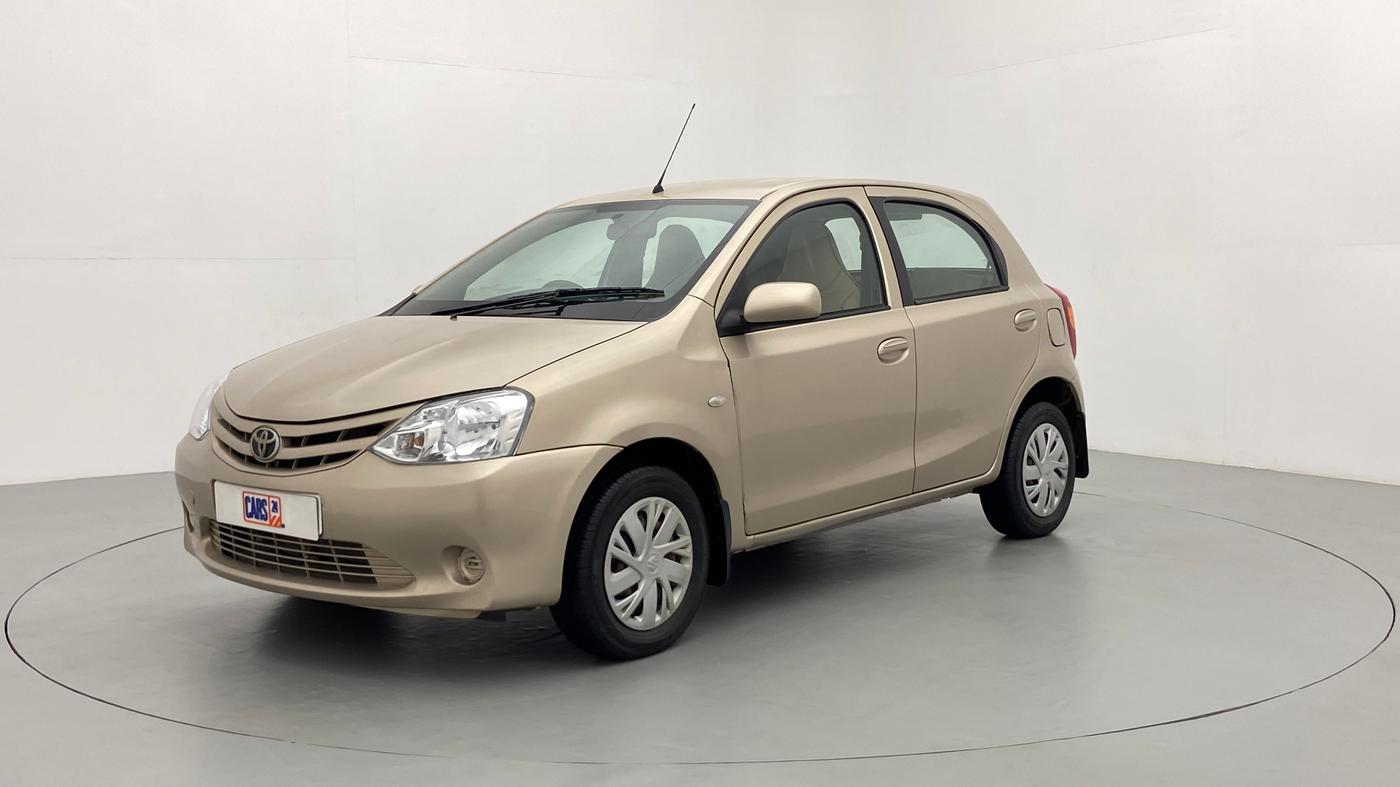 2012 Toyota Etios Liva G, Petrol, Manual, 1,03,218 km, Left Front Diagonal