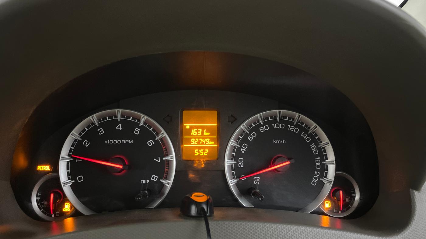 2017 Maruti Ertiga VXI CNG, CNG, Manual, 92,727 km, Odometer Image