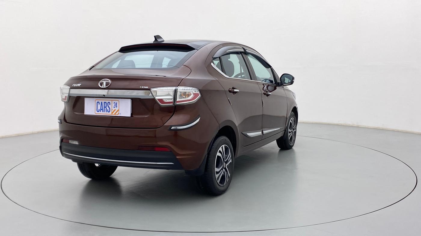 2022 Tata TIGOR XZ+ CNG 1.2 RTN, CNG, Manual, 14,074 km, Right Back Diagonal