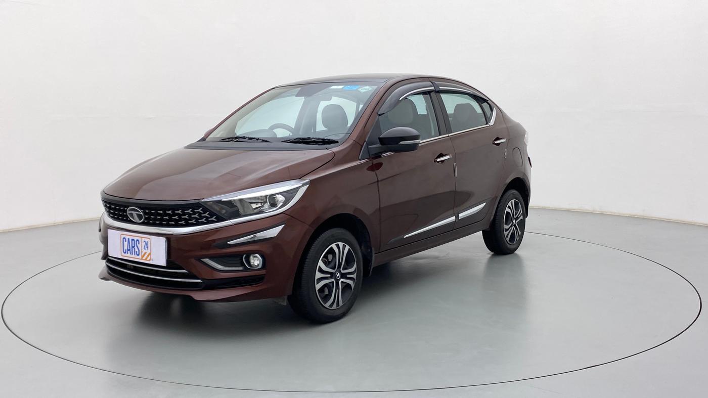 2022 Tata TIGOR XZ+ CNG 1.2 RTN, CNG, Manual, 14,074 km, Left Front Diagonal