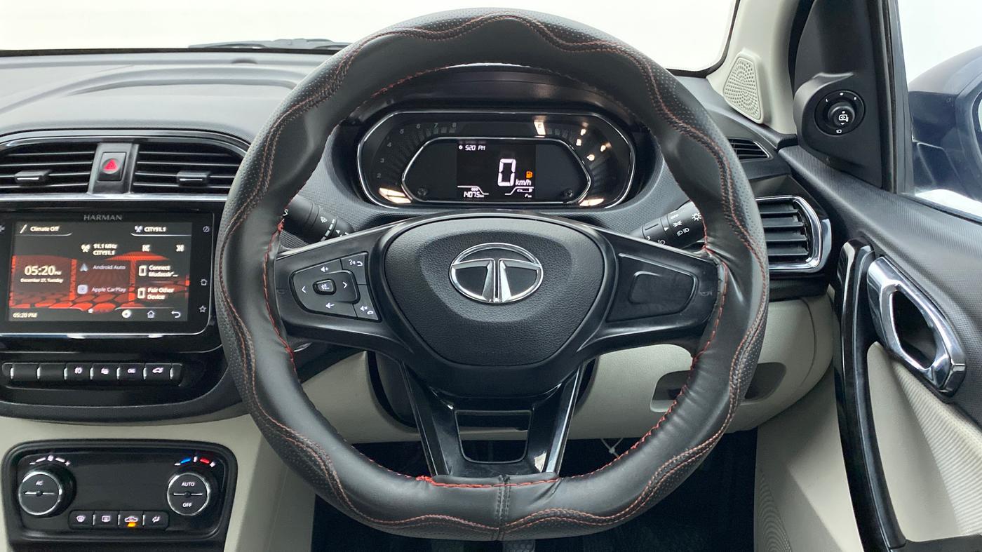 2022 Tata TIGOR XZ+ CNG 1.2 RTN, CNG, Manual, 14,074 km, Steering Wheel Close Up