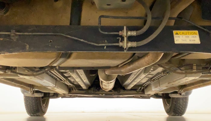 2010 Maruti Ritz VXI, Petrol, Manual, 76,940 km, Rear Underbody