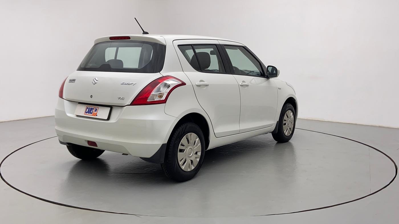 2014 Maruti Swift VXI D, Petrol, Manual, 37,288 km, Right Back Diagonal