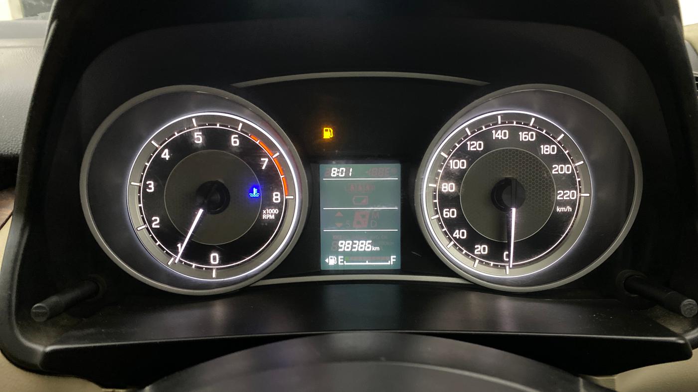 2019 Maruti Dzire VXI, Petrol, Manual, 98,383 km, Odometer Image