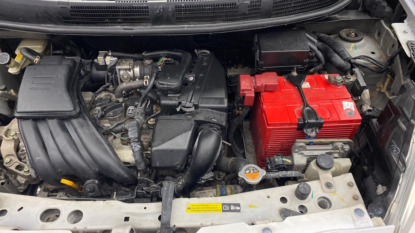 2016 Nissan Micra XL CVT, Petrol, Automatic, 74,892 km, Engine View - Left