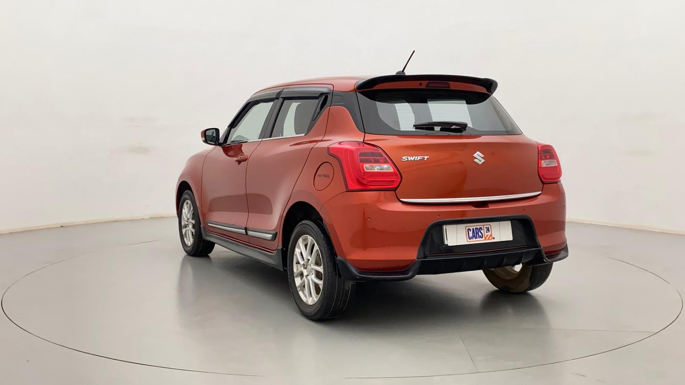 2018 Maruti Swift ZXI AMT, Petrol, Automatic, 57,392 km, Left Back Diagonal