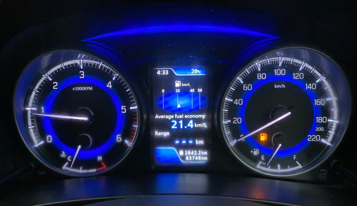 2017 Maruti Baleno ZETA DIESEL 1.3, Diesel, Manual, 83,746 km, Odometer Image