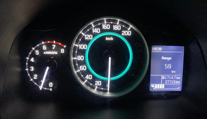 2022 Maruti IGNIS ZETA 1.2, Petrol, Manual, 27,714 km, Odometer Image
