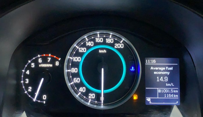 2022 Maruti IGNIS ZETA 1.2, Petrol, Manual, 1,164 km, Odometer Image